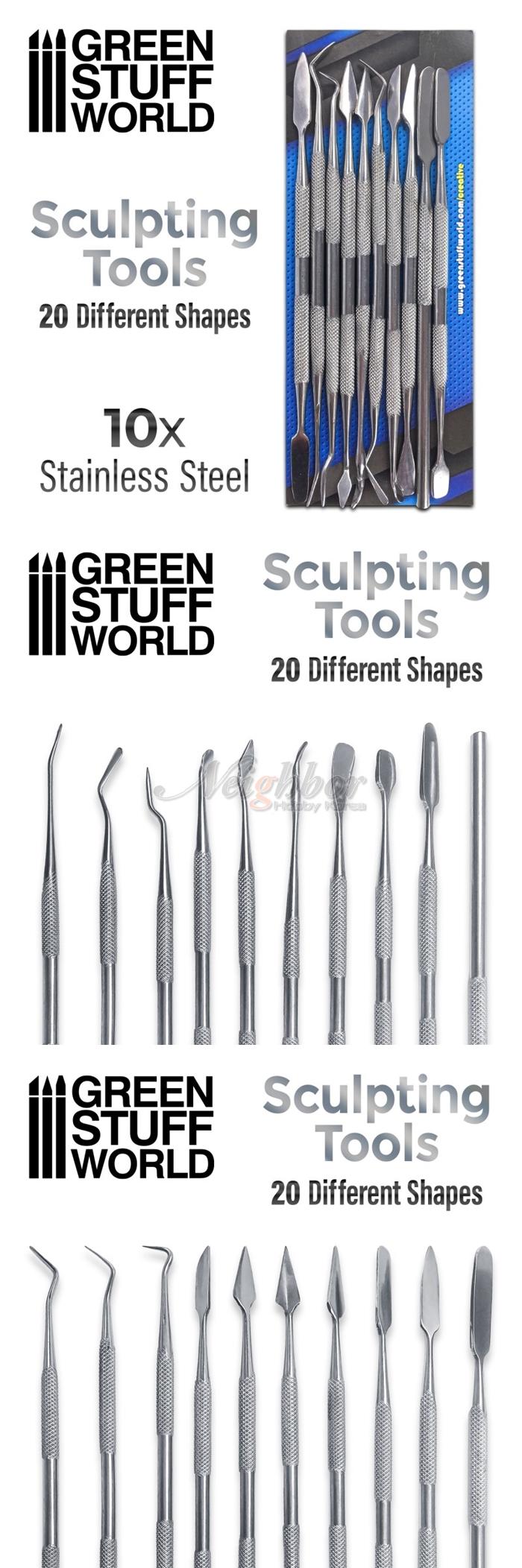 10x Sculpting Tools