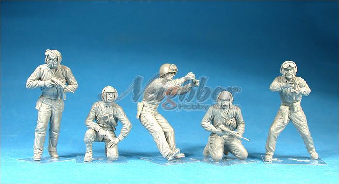 MIN35311 1:35-Close Combat US Tank Crew (Spec Edition)